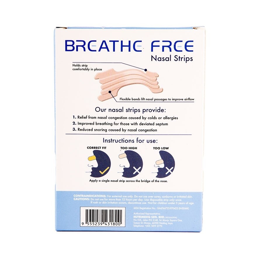 Nasal Strips Regular 10's