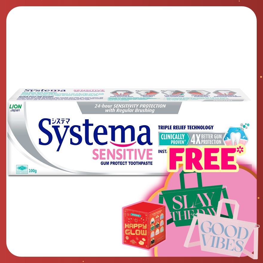 Sensitive & Gum Protection T/Paste Whitening 100g
