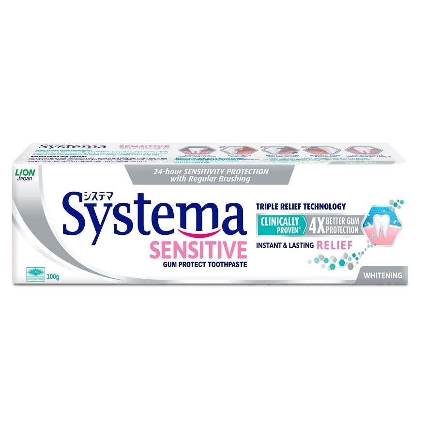 Sensitive & Gum Protection T/Paste Whitening 100g