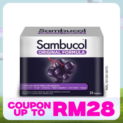 SAMBUCOL Original Formula Capsules 24s