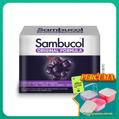 SAMBUCOL - Original Formula Capsules 24s