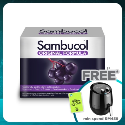 SAMBUCOL Original Formula Capsules 24s