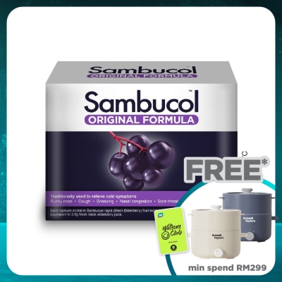 SAMBUCOL Original Formula Capsules 24s