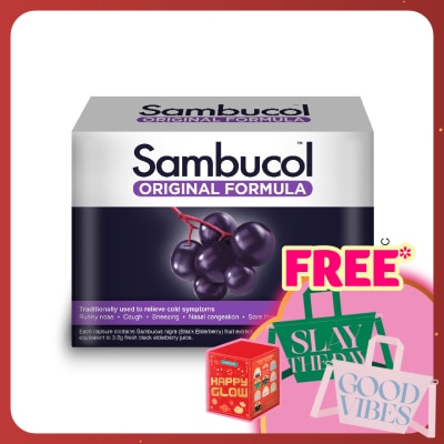 SAMBUCOL Original Formula Capsules 24s
