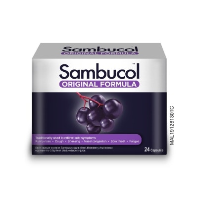 SAMBUCOL Original Formula Capsules 24s