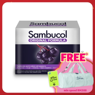 SAMBUCOL Original Formula Capsules 24s
