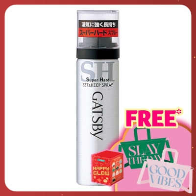 GATSBY Set & Keep Spray Super Hard 45g
