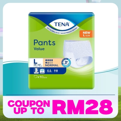 TENA Pants Value Adult Diaper L 10S