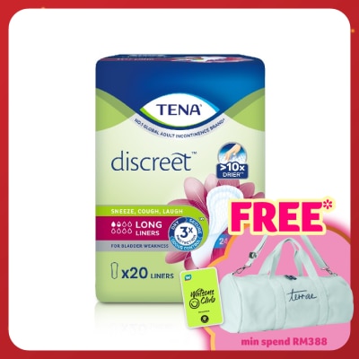 TENA Discreet Long Liner 24cm 20s