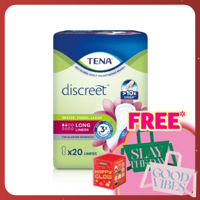 TENA Discreet Long Liner 24cm 20s