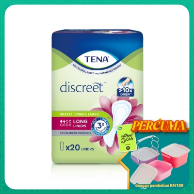 TENA - Discreet Long Liner 24cm 20s