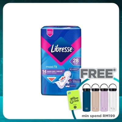 LIBRESSE Libresse Maxi Wings 28cm 14s