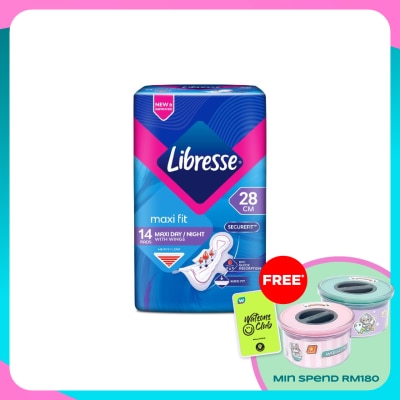 LIBRESSE Libresse Maxi Wings 28cm 14s