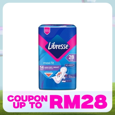 LIBRESSE Libresse Maxi Wings 28cm 14s