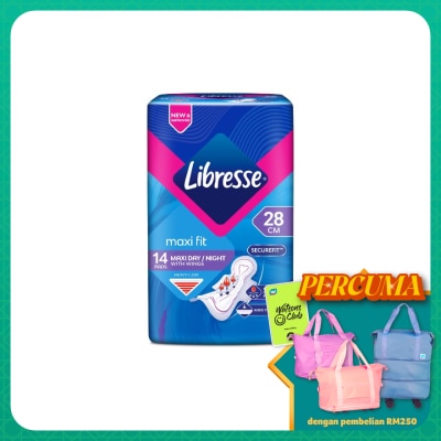 LIBRESSE Libresse Maxi Wings 28cm 14s