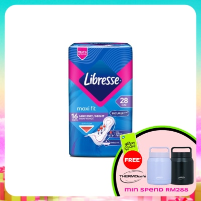 LIBRESSE - Libresse Maxi Non Wings 28cm 16s