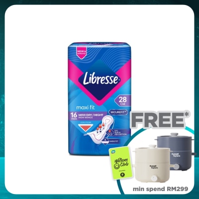 LIBRESSE Libresse Maxi Non Wings 28cm 16s