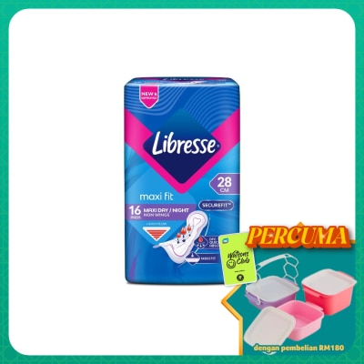 LIBRESSE - Libresse Maxi Non Wings 28cm 16s