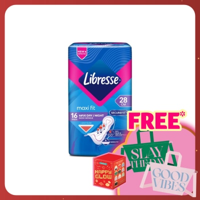 LIBRESSE Libresse Maxi Non Wings 28cm 16s