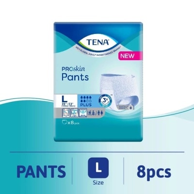 TENA PROskin Pants Plus Adult Diaper L 8S