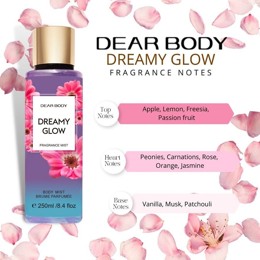 Dreamy Glow Fragrance Mist 250ML