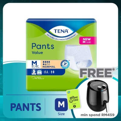 TENA Pants Value Adult Diaper M 10S