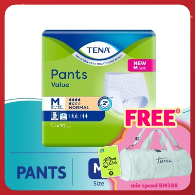 TENA Pants Value Adult Diaper M 10S