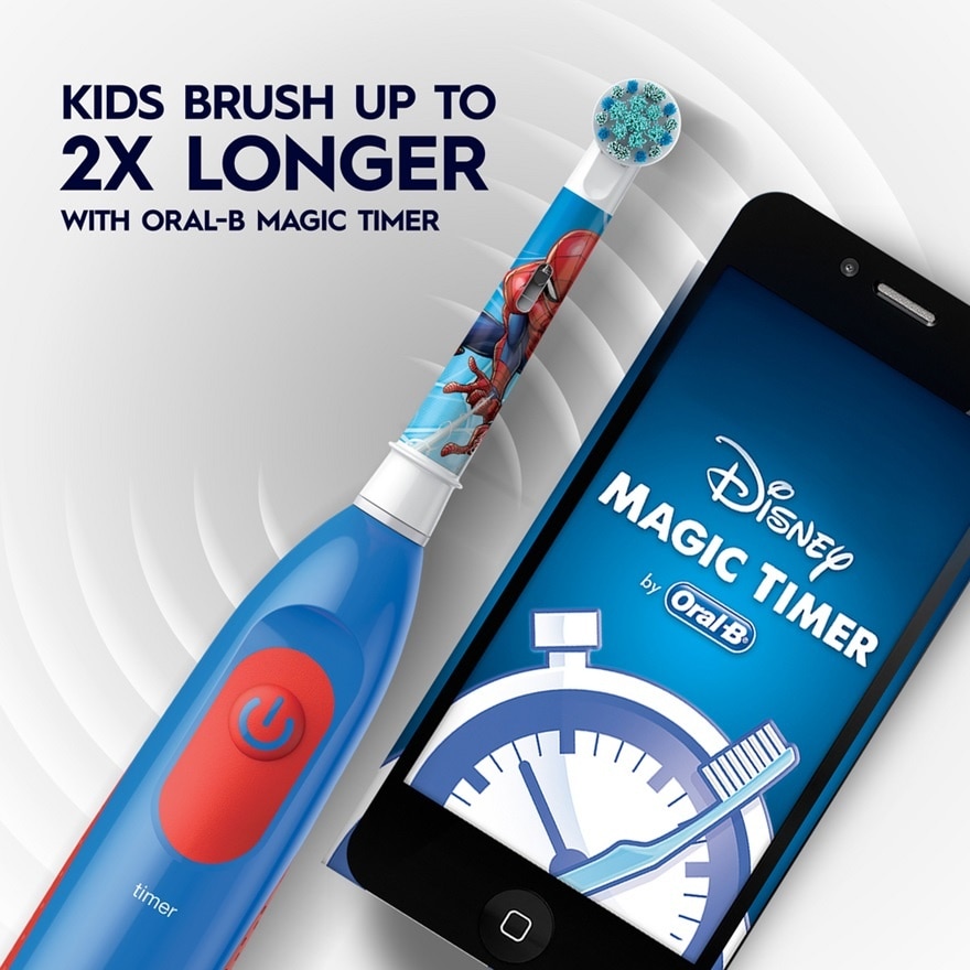 Pro Battery Kids Toothbrush Spiderman 1S