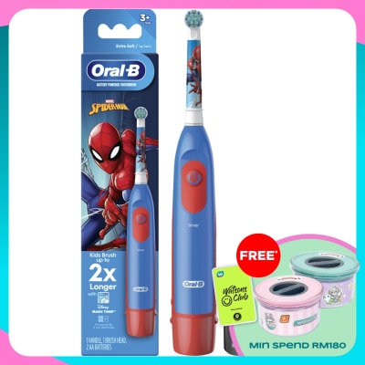 ORAL-B Pro Battery Kids Toothbrush Spiderman 1S