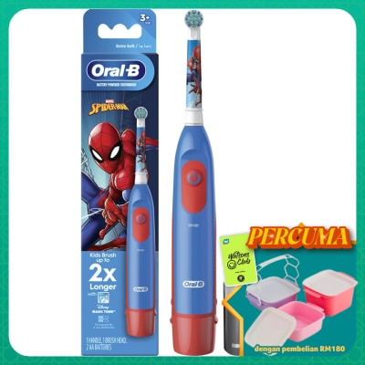 ORAL-B - Pro Battery Kids Toothbrush Spiderman 1S
