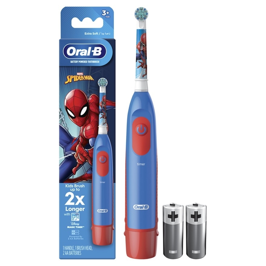 Pro Battery Kids Toothbrush Spiderman 1S