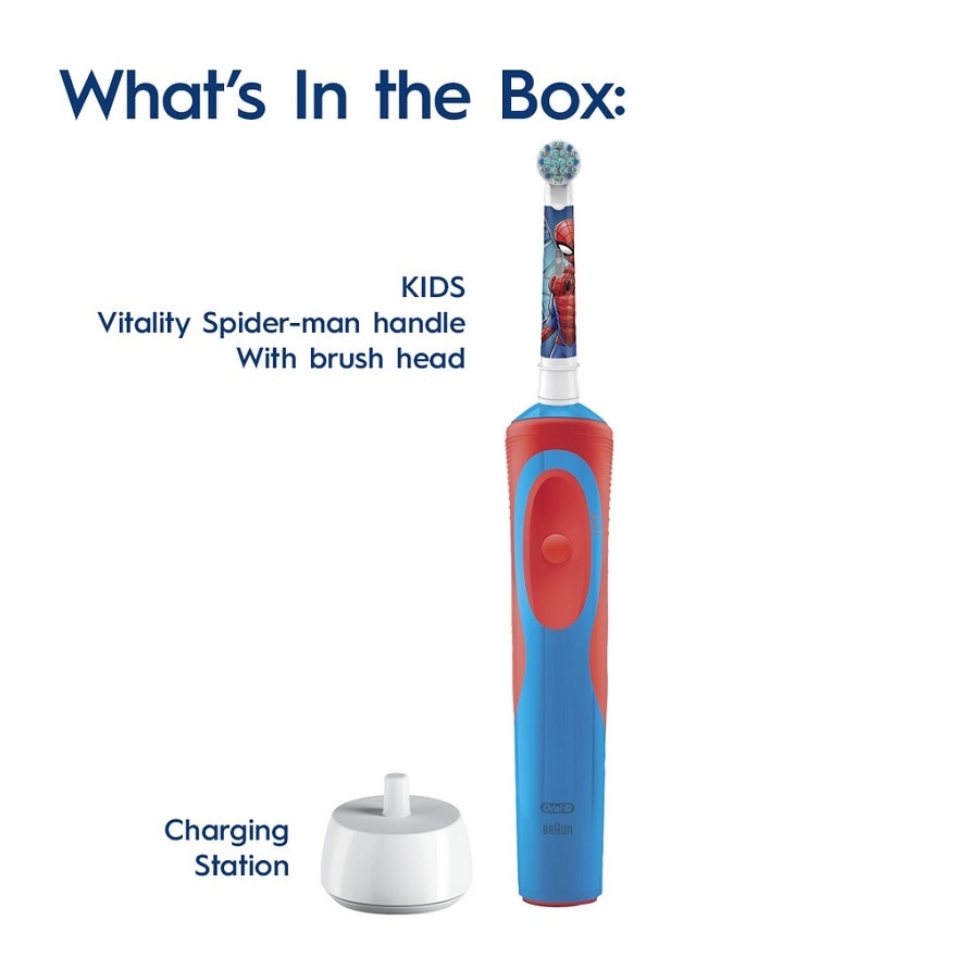 Pro Battery Kids Toothbrush Spiderman 1s
