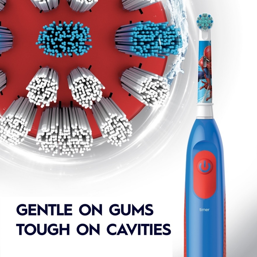 Pro Battery Kids Toothbrush Spiderman 1S