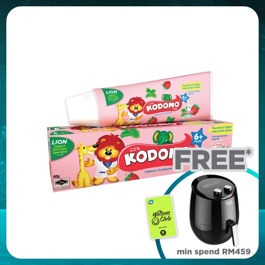 6+ Strawberry Mint Toothpaste 60g