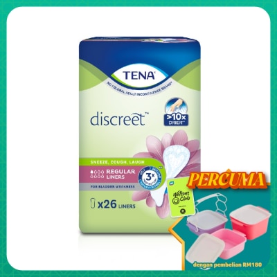 TENA - Discreet Regular Liner 19cm 26s
