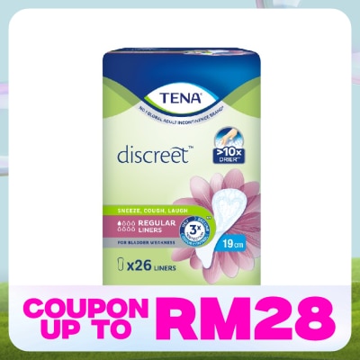 TENA Discreet Regular Liner 19cm 26s