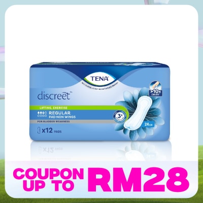 TENA Discreet Regular Pad NW 24cm 12s