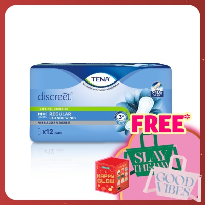 TENA Discreet Regular Pad NW 24cm 12s