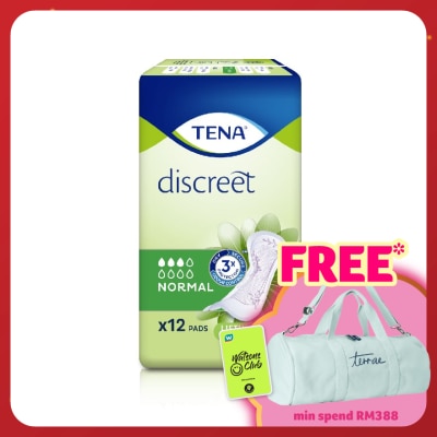 TENA Discreet Normal Pad NW 27.5cm 12s