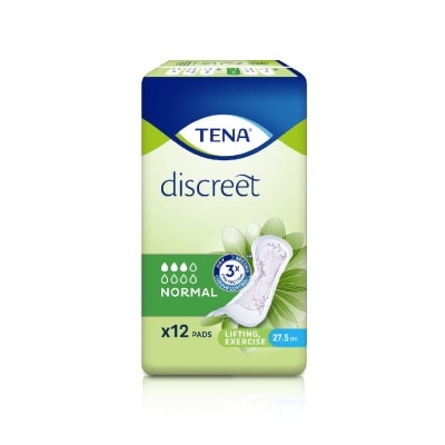 TENA Discreet Normal Pad NW 27.5cm 12s