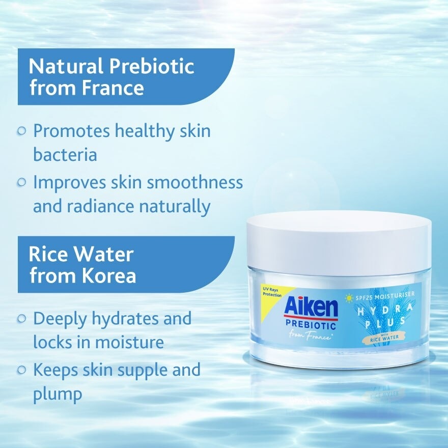 Prebiotic SPF25 Moisturiser 40g