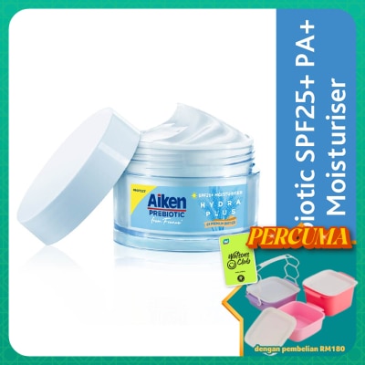 AIKEN - Prebiotic SPF25 Moisturiser 40g