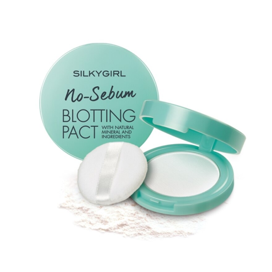 No-sebum Blotting Pact 01 Natural