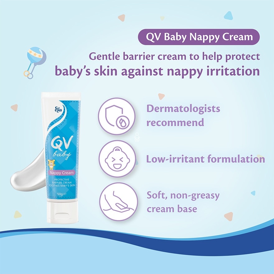 Baby Nappy Cream 50gram (Barrier Cream)