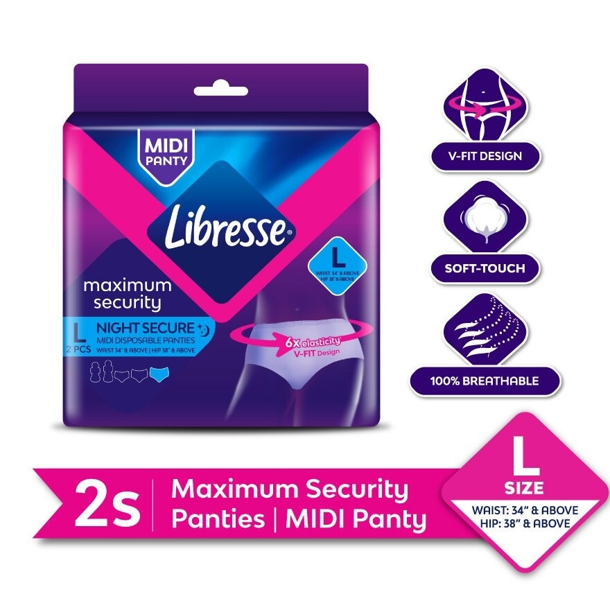 Maximum Security Midi Panties L 2’s