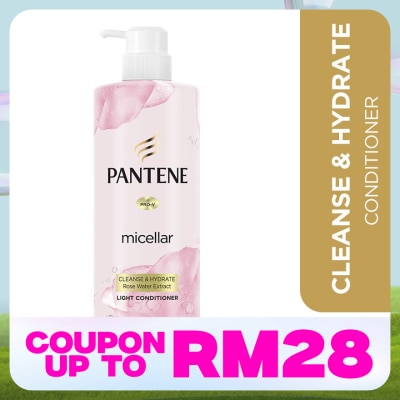 PANTENE Micellar Condi Rose Water Detox & Hydrate 530ml