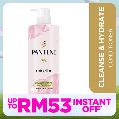 PANTENE Micellar Condi Rose Water Detox & Hydrate 530ml