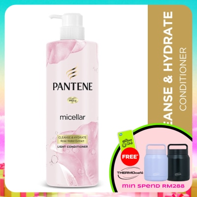 PANTENE - Micellar Condi Rose Water Detox & Hydrate 530ml