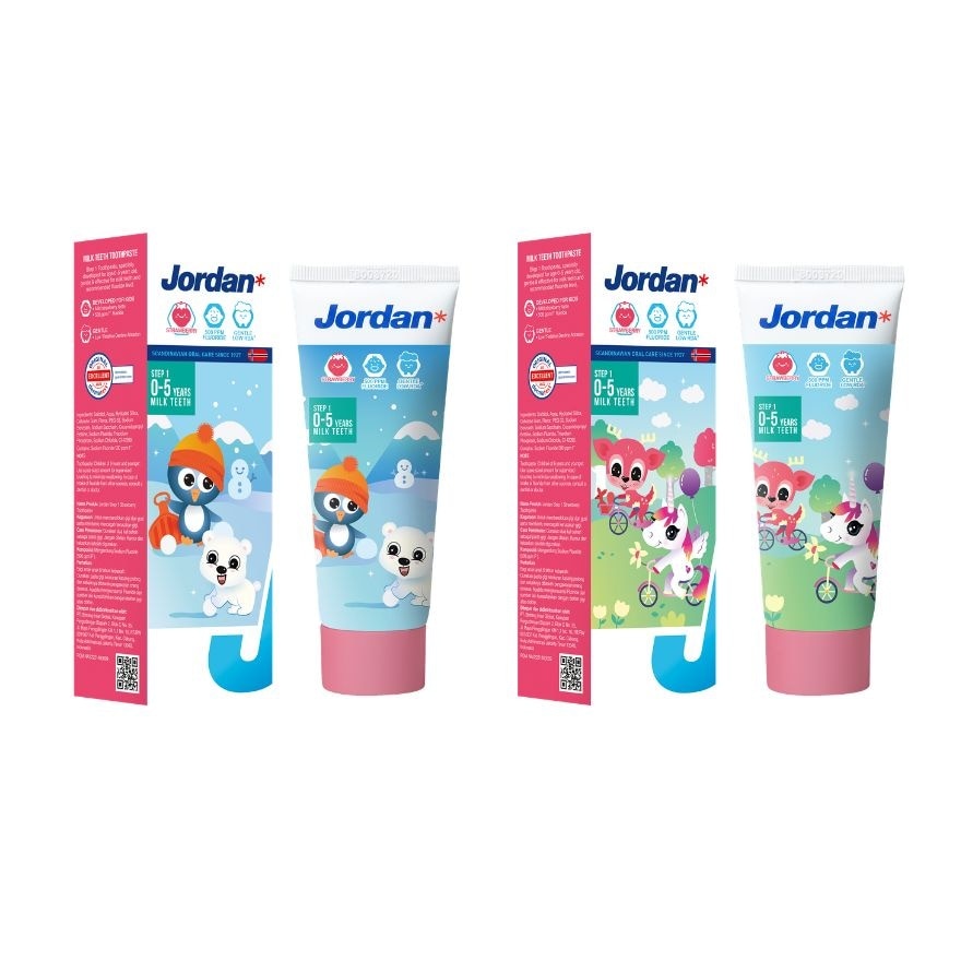 Kids Step 1 0-5 Years Toothpaste Strawberry 75g