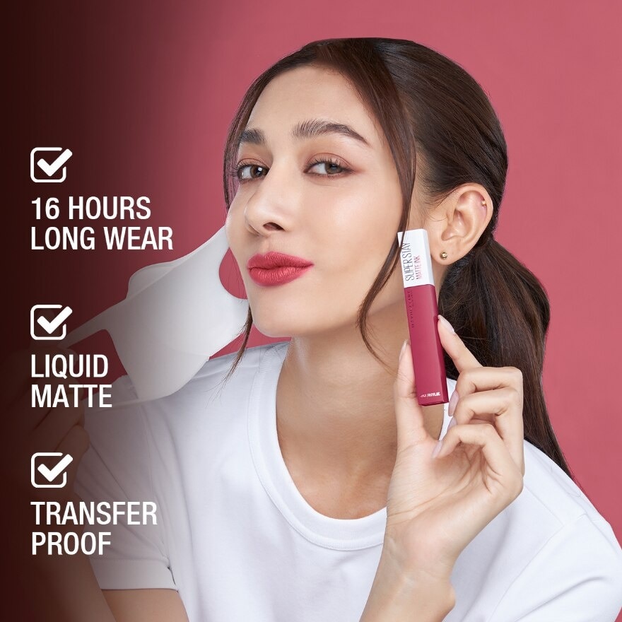 Super Stay Matte Ink Pink Edition Ringleader